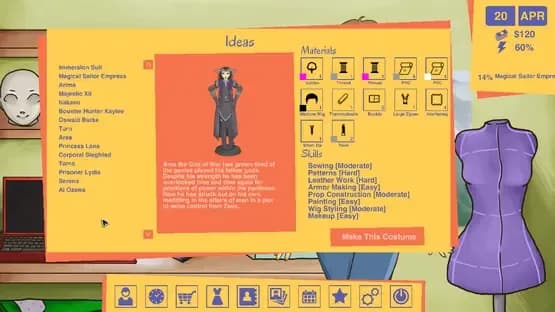 Cosplay Maker — Screenshoty