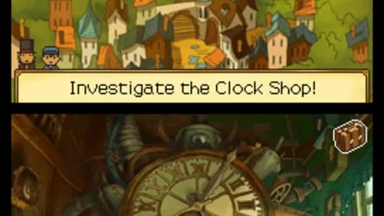 Professor Layton and the Unwound Future — Screenshots