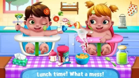 Baby Twins Babysitter — Screenshoty