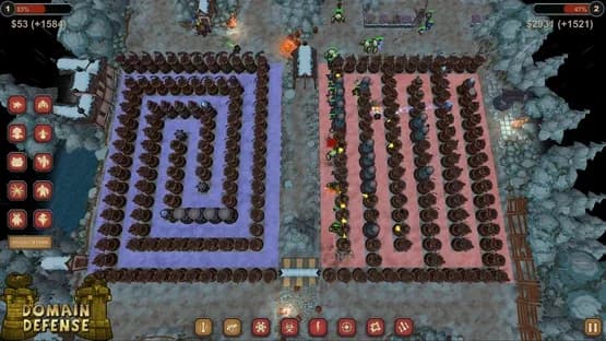 Domain Defense — Screenshoty