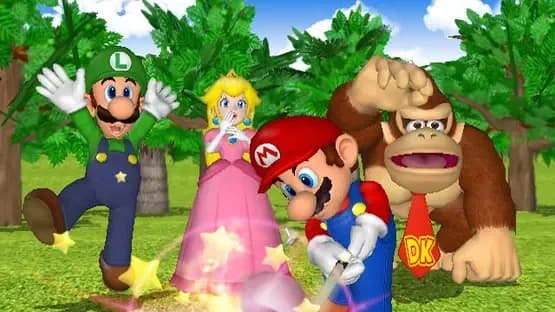 Mario Golf: Toadstool Tour — Screenshoty