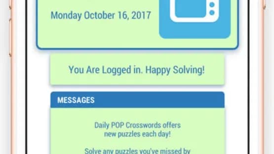 Daily POP Crosswords — Screenshoty