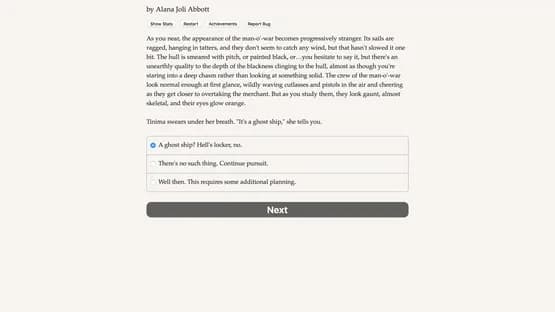 Choice of the Pirate — Screenshots