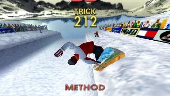 1080° Snowboarding — Screenshoty