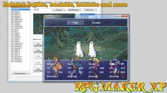 RPG Maker XP — Screenshoty