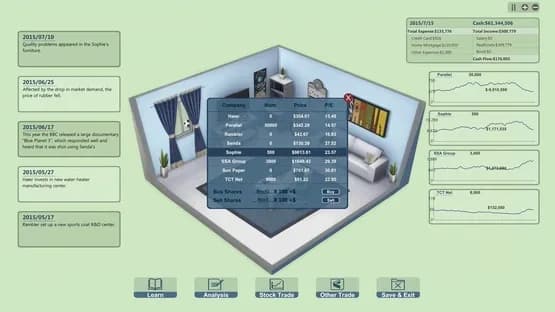 Individual Investor Tycoon — Screenshoty