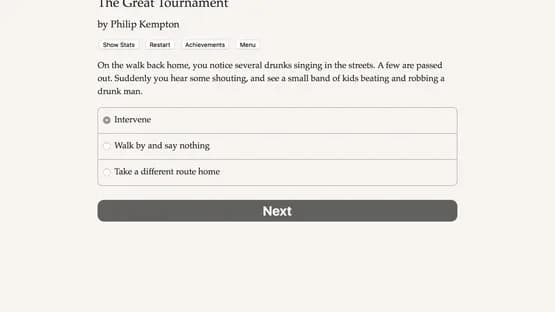 The Great Tournament — Screenshoty