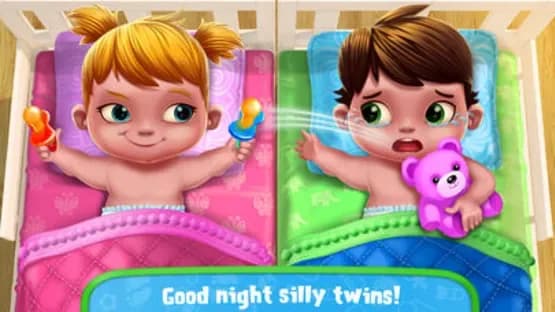 Baby Twins Babysitter — Screenshoty