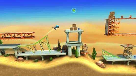 Bridge Constructor: Stunts — Screenshoty