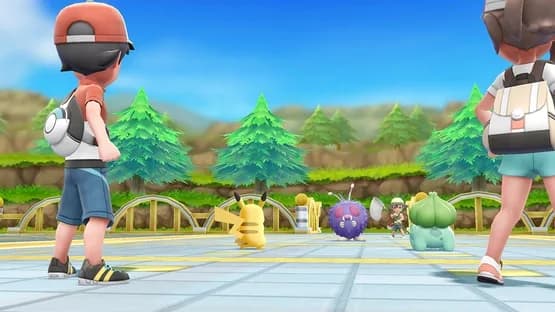 Pokémon: Let's Go, Pikachu! — Screenshoty