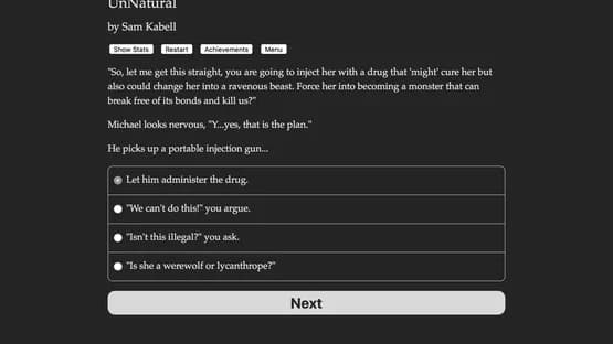 Unnatural — Screenshots