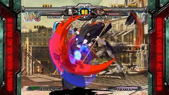Guilty Gear XX Accent Core Plus R — Screenshoty