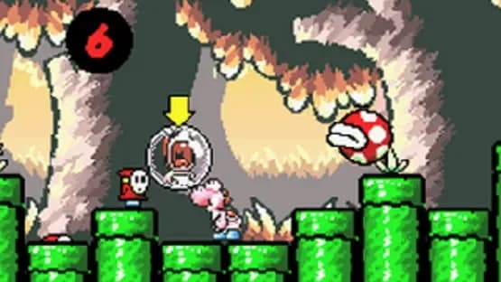 Yoshi's Island: Super Mario Advance 3 — Screenshoty