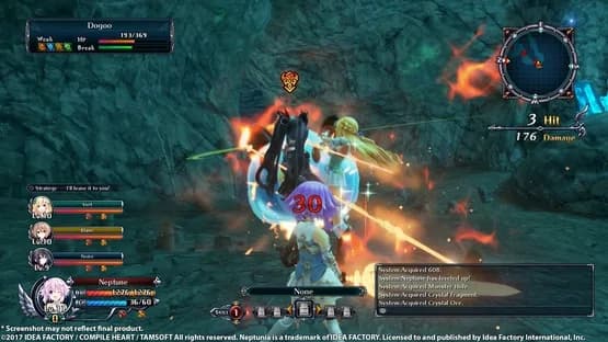 Cyberdimension Neptunia: 4 Goddesses Online — Screenshoty