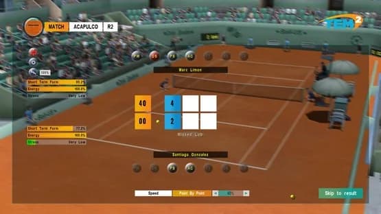 Tennis Elbow Manager 2 — Screenshots
