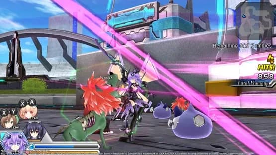 Megatagmension Blanc + Neptune VS Zombies — Screenshots