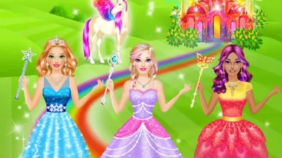Magic Princess - Girls Makeup & Dressup Salon Game — Screenshots