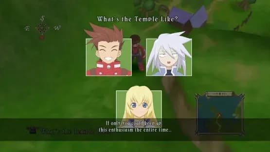 Tales of Symphonia Chronicles — Screenshoty