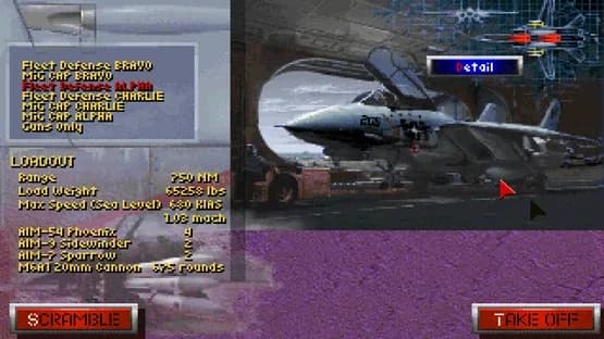 Fleet Defender: The F-14 Tomcat Simulation — Screenshoty