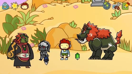 Scribblenauts Unlimited — Screenshoty