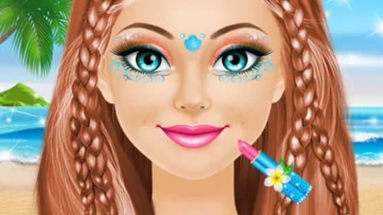 Tropical Princess - Makeup and Dressup Salon Game — Screenshoty