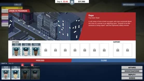 This Is the Police — Screenshoty