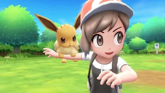 Pokémon: Let's Go, Eevee! — Screenshoty