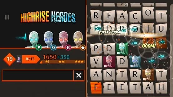 Highrise Heroes: Word Challenge — Screenshots