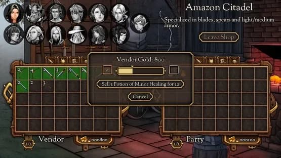 Loren the Amazon Princess — Screenshots