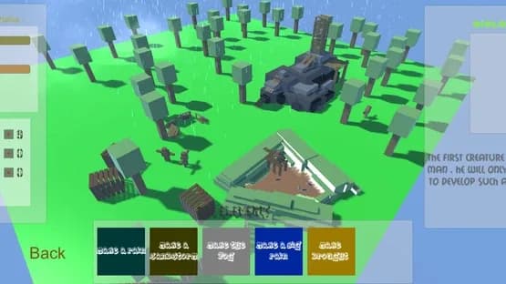 God Simulator — Screenshoty
