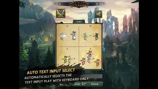 League Of Guessing — Screenshoty