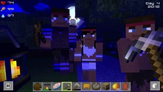 Cube Life: Island Survival — Screenshoty