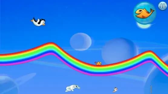 Racing Penguin: Slide and Fly! — Screenshoty