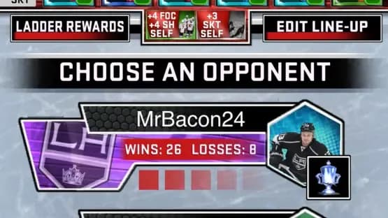 NHL Supercard — Screenshoty