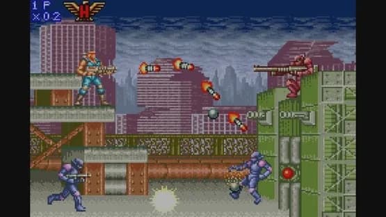 Contra Advance: The Alien Wars EX — Screenshoty