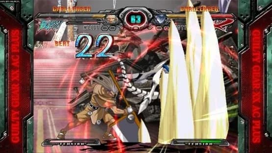 Guilty Gear XX Accent Core Plus — Screenshoty