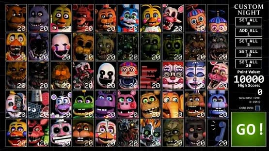 Ultimate Custom Night — Screenshoty