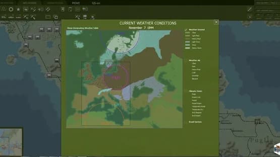 Gary Grigsby's War in the West — Screenshoty