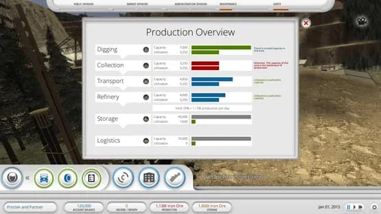 Mining Industry — Screenshots
