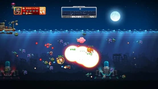 Aqua Kitty: Milk Mine Defender — Screenshoty