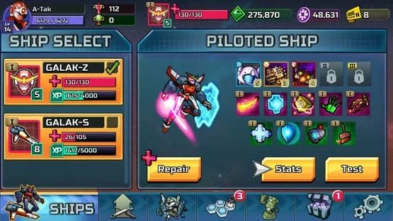 Galak-Z: Variant S — Screenshoty