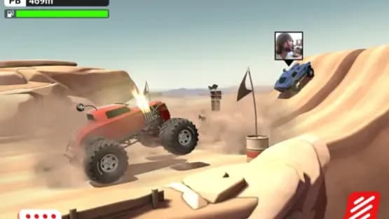 MMX Hill Dash — Screenshoty