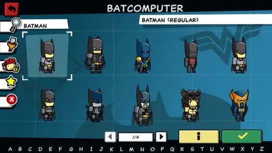 Scribblenauts Unmasked: A DC Comics Adventure — Screenshoty