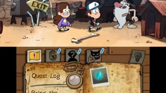 Gravity Falls: Legend of the Gnome Gemulets — Screenshoty