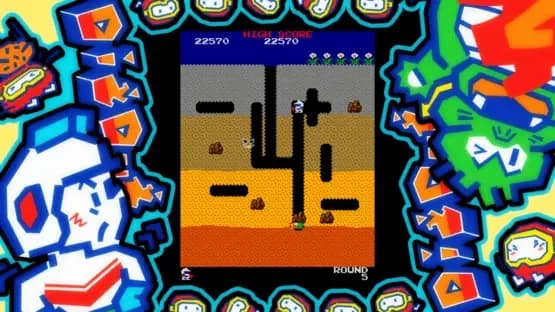 Arcade Game Series: Dig Dug — Screenshoty