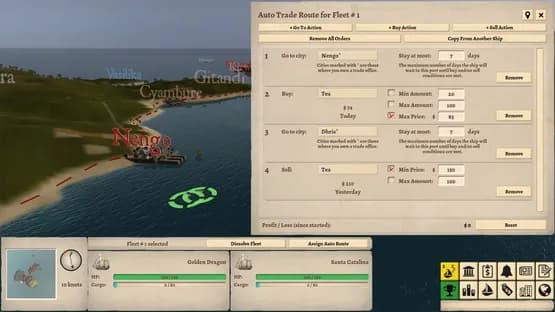 Winds of Trade — Screenshoty