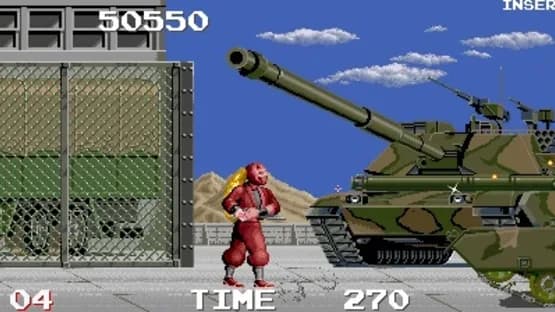 The Ninja Warriors — Screenshoty
