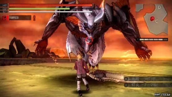 Gods Eater Burst — Screenshoty