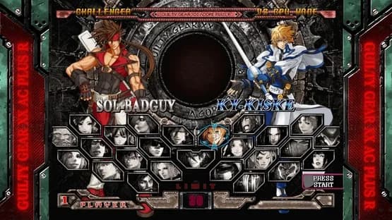 Guilty Gear XX Accent Core Plus R — Screenshoty