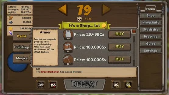 Idle Hunter — Screenshoty